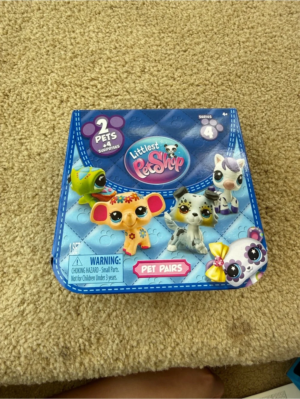 Littlest Pet Shop Pet Pairs Playset - Blue
